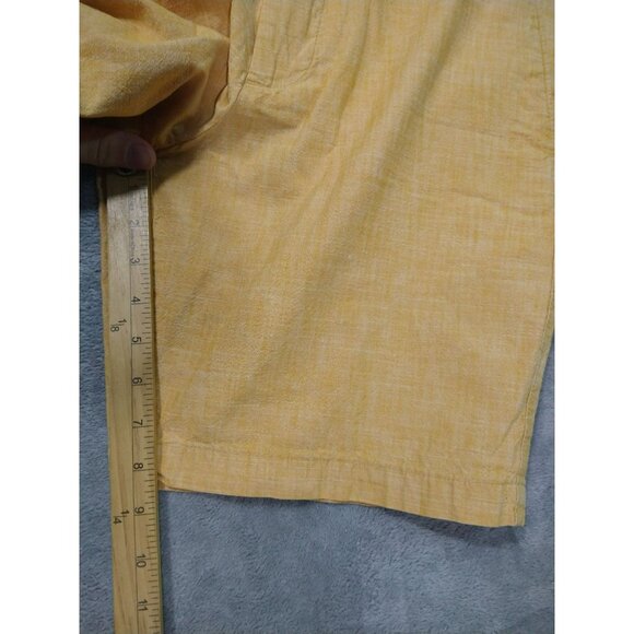 Banana Republic Shorts Mens 31 x 9 Chambray Flat Front Mid Rise Lot of 3 - Picture 5 of 10